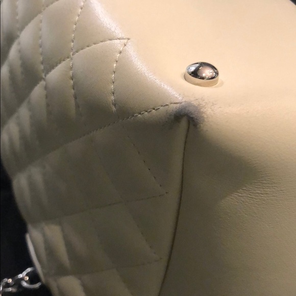 Chanel two tone lamb skin bag - Picture 5 of 7